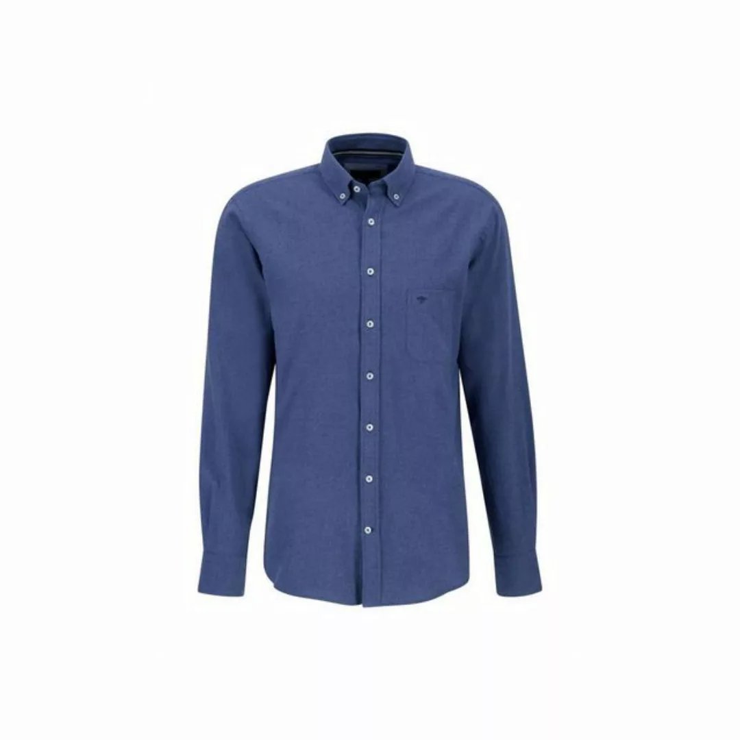 FYNCH-HATTON Rundhalsshirt blau regular fit (1-tlg) günstig online kaufen