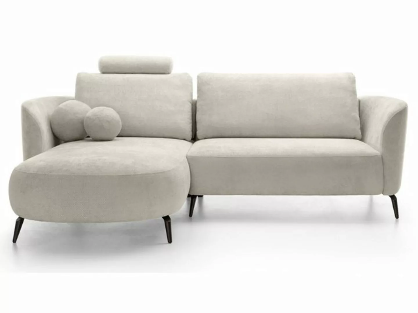 Goldstoff Ecksofa Zenit – L-förmiges Sofa mit Schlaffunktion, Stauraum & De günstig online kaufen