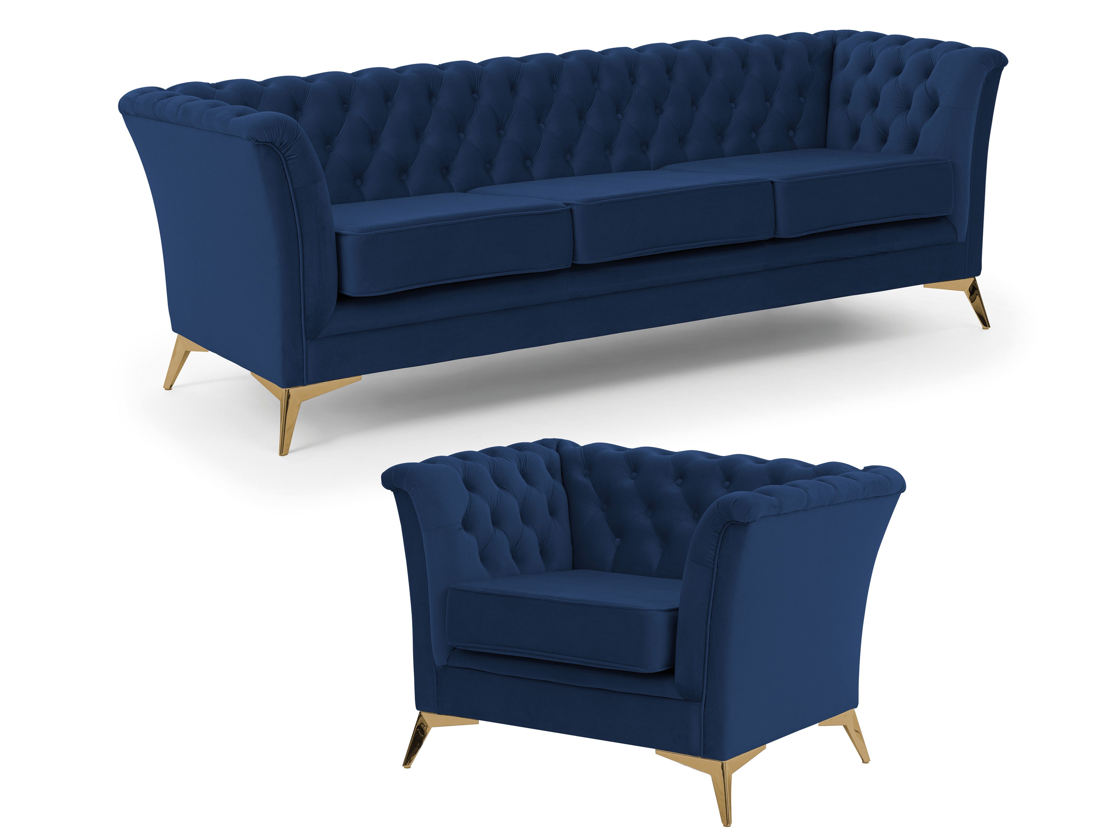 S-Style Möbel Polstergarnitur 3+1 Whitby, aus günstig online kaufen