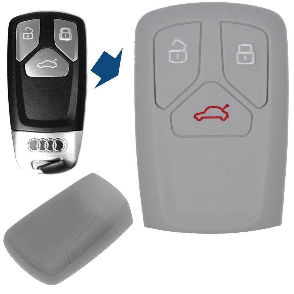 mt-key Schlüsseltasche Autoschlüssel Softcase Silikon Schutzhülle günstig online kaufen