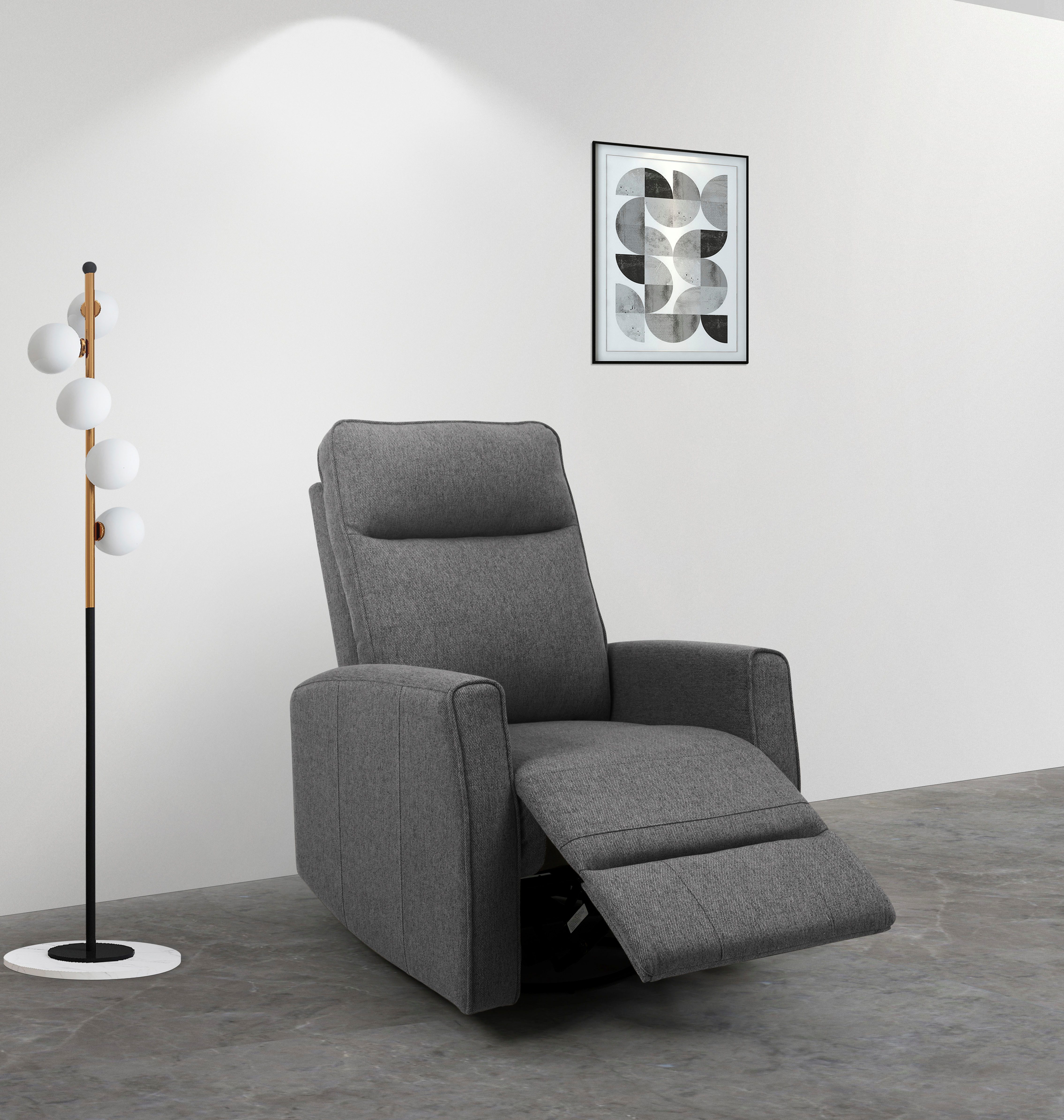 INOSIGN Relaxsessel "KAYLI mit Schaukel-, Dreh und Liegefunktion, Webstoff, günstig online kaufen