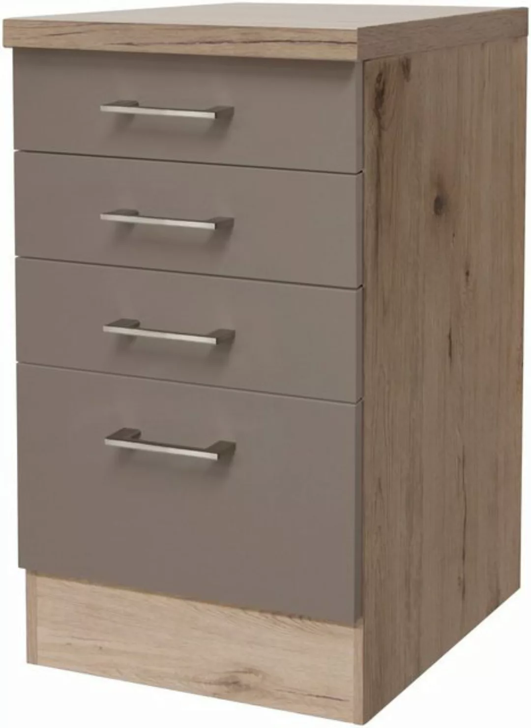 Flex-Well Unterschrank Riva (B x H x T) 50 x 86 x 60 cm, mit praktischen Sc günstig online kaufen