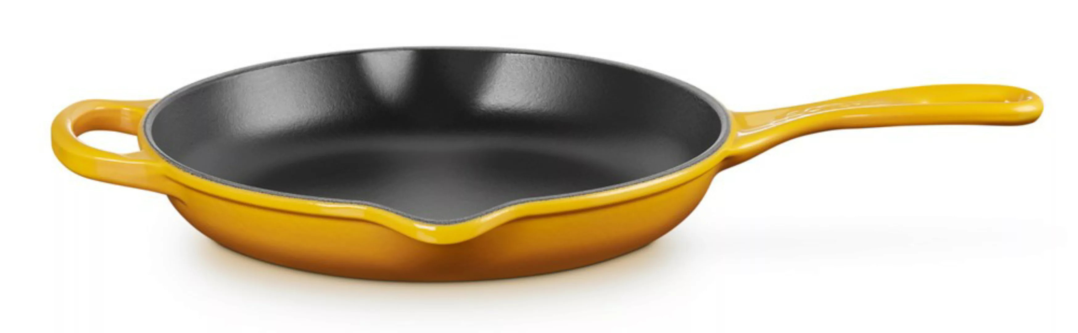 Le Creuset Brat- und Servierpfanne Hoch Gusseisen Nectar Gelb 26cm günstig online kaufen