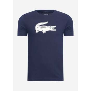 Lacoste  T-Shirts & Poloshirts Printed t-shirt - navy blue white günstig online kaufen