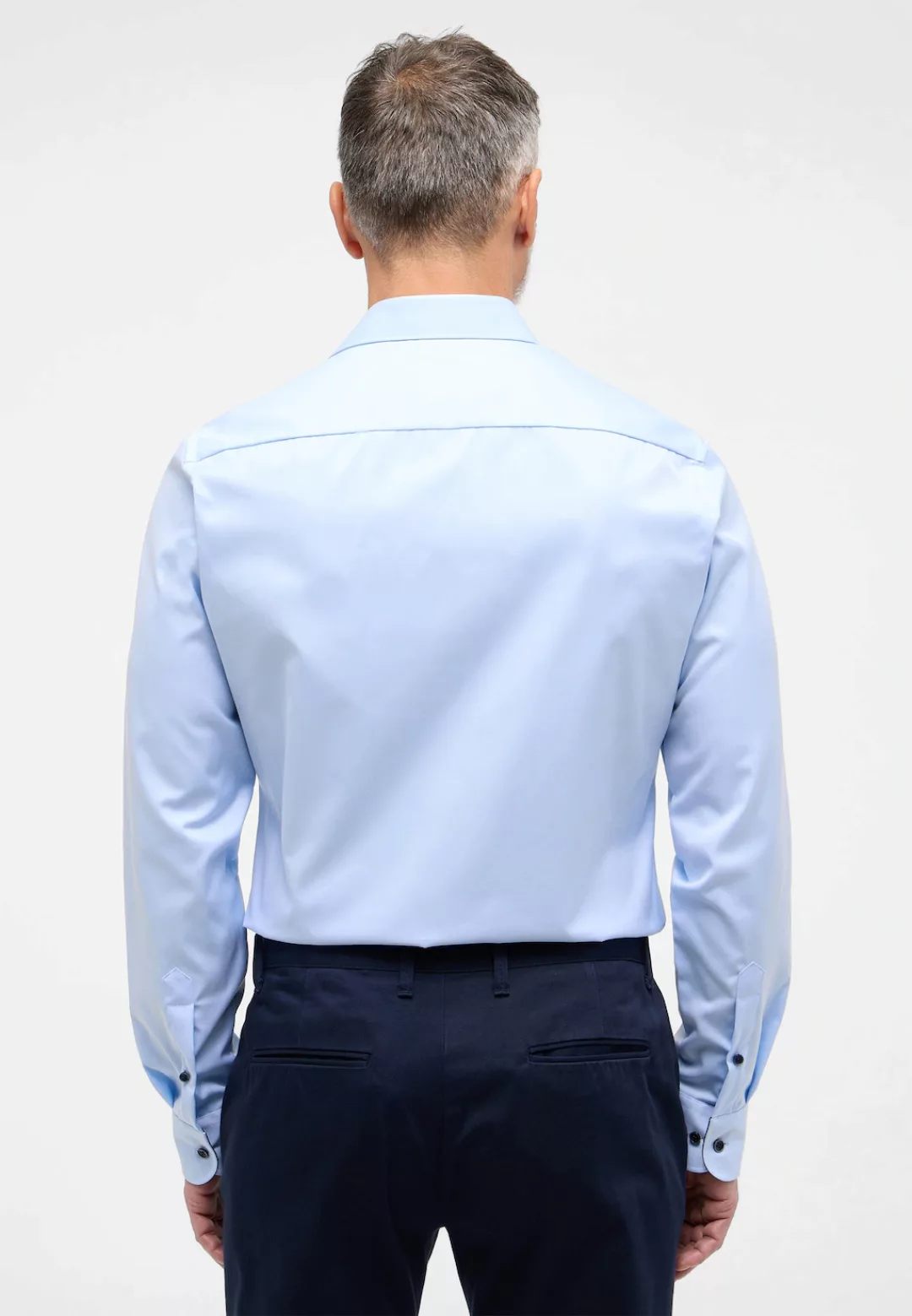 Eterna Businesshemd – Blickdichtes Businesshemd in Slim Fit blickdicht günstig online kaufen