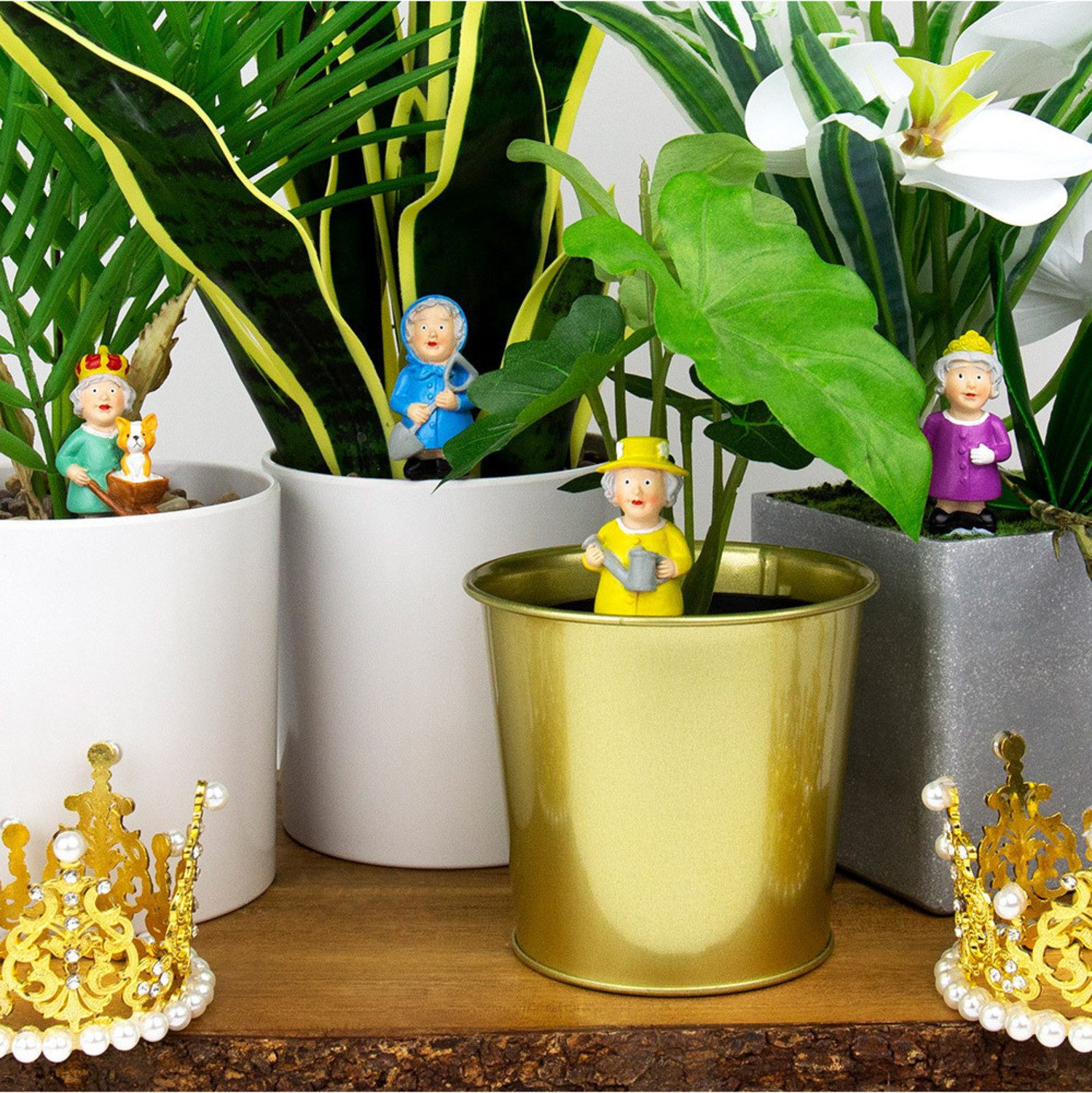 gift republic Gartenzwerg Königliche Gärtner Queen günstig online kaufen