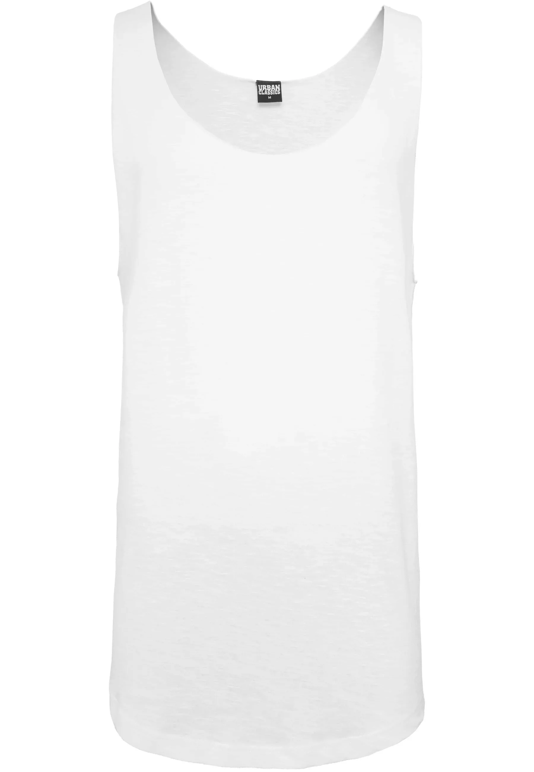 URBAN CLASSICS Tanktop "Urban Classics Herren Long Shaped Open Edge Loose T günstig online kaufen