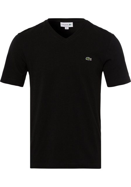 Lacoste V-Shirt (1-tlg) Ikonisches Lacoste-Krokodil auf der Brust für ein s günstig online kaufen