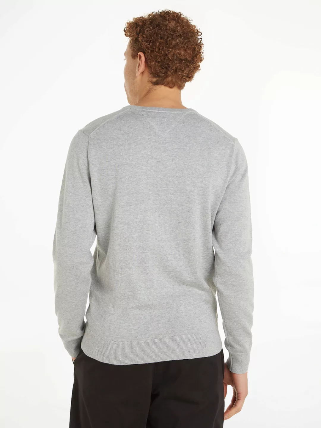 Tommy Hilfiger Rundhalspullover "ESSENTIAL COTTON CREW NECK" günstig online kaufen