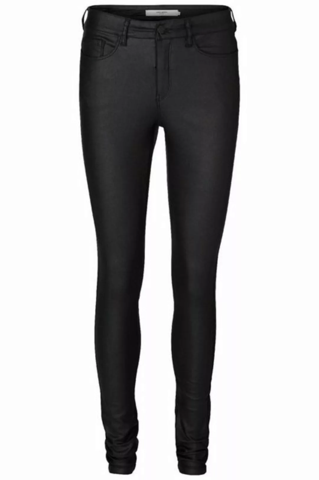 Vero Moda Sieben Normale Taille Smooth Coated Hose 2XL Black günstig online kaufen