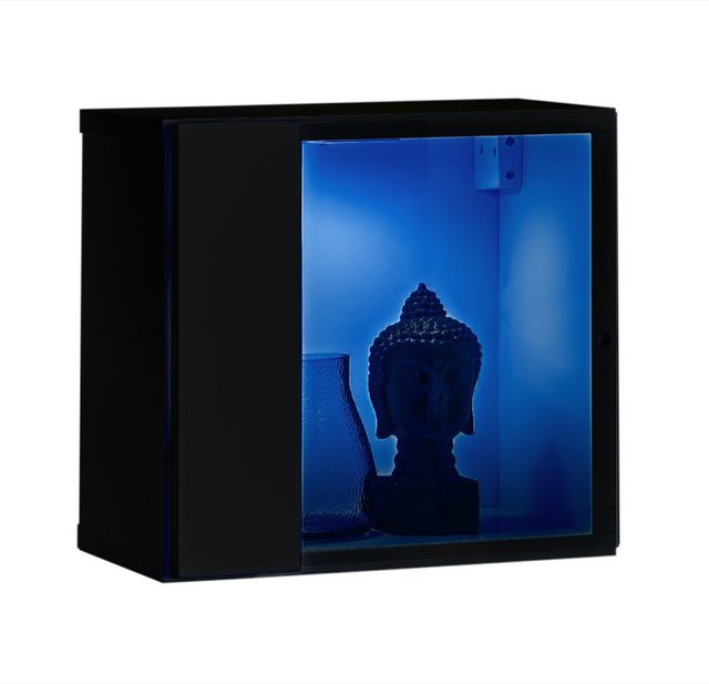 99rooms Vitrine Swotch (Hängevitrine, Glasvitrine, Wohnmöbel) inkl. LED-Bel günstig online kaufen