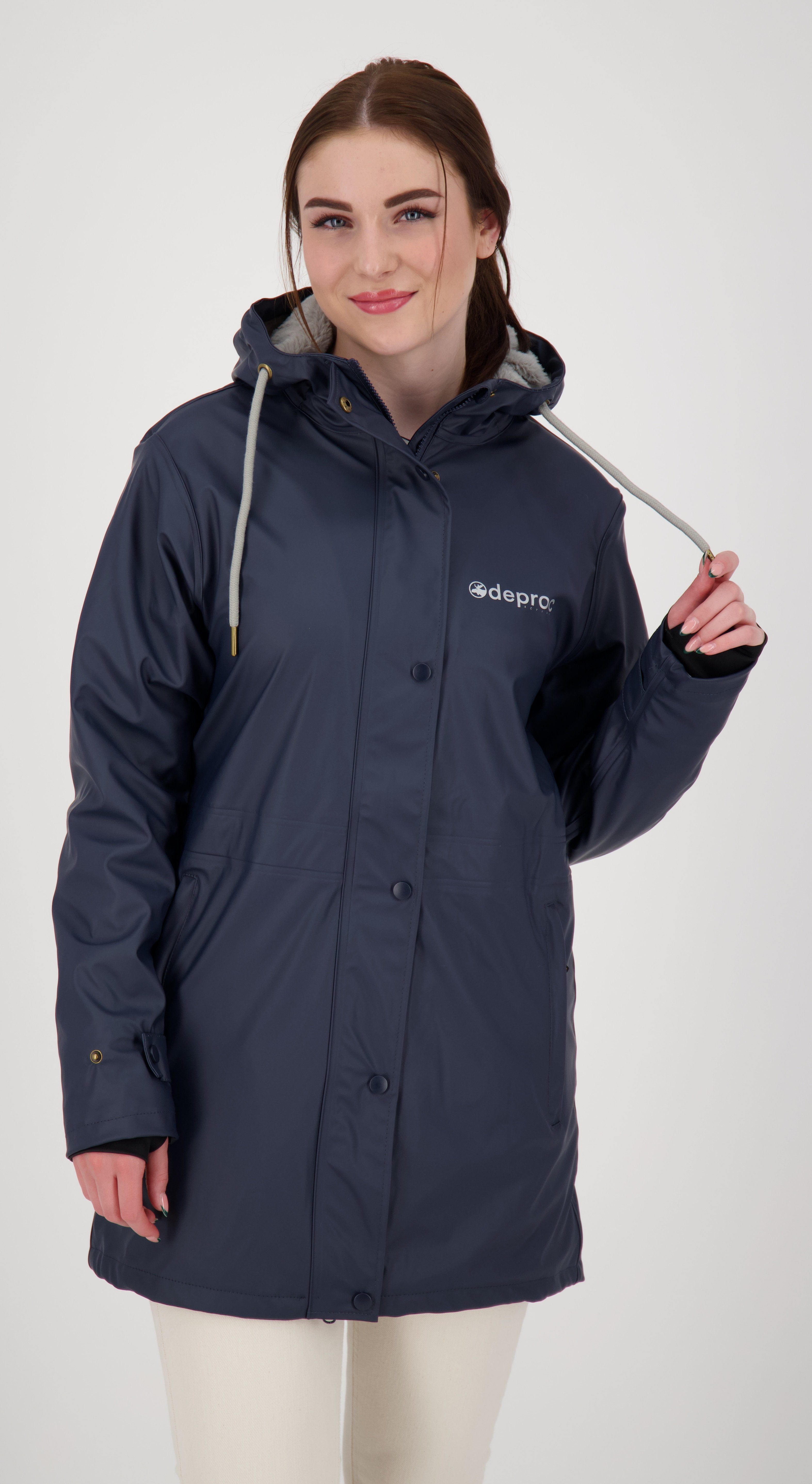 DEPROC Active Regenjacke "Friesennerz ELLESMERE WOMEN", auch in Großen Größ günstig online kaufen