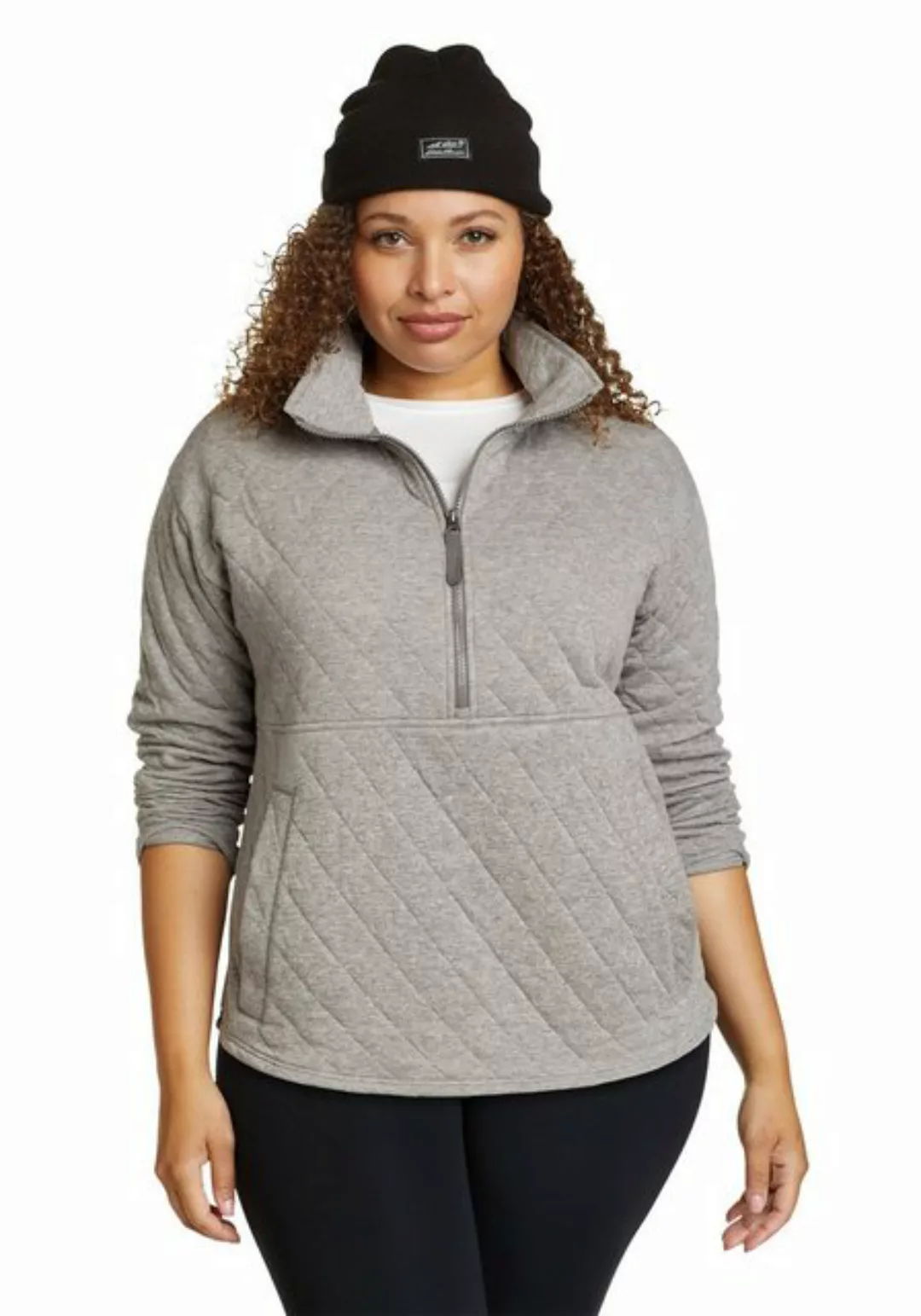 Eddie Bauer Sweatshirt Outlooker Sweatshirt mit 1/2-Reissverschluss günstig online kaufen