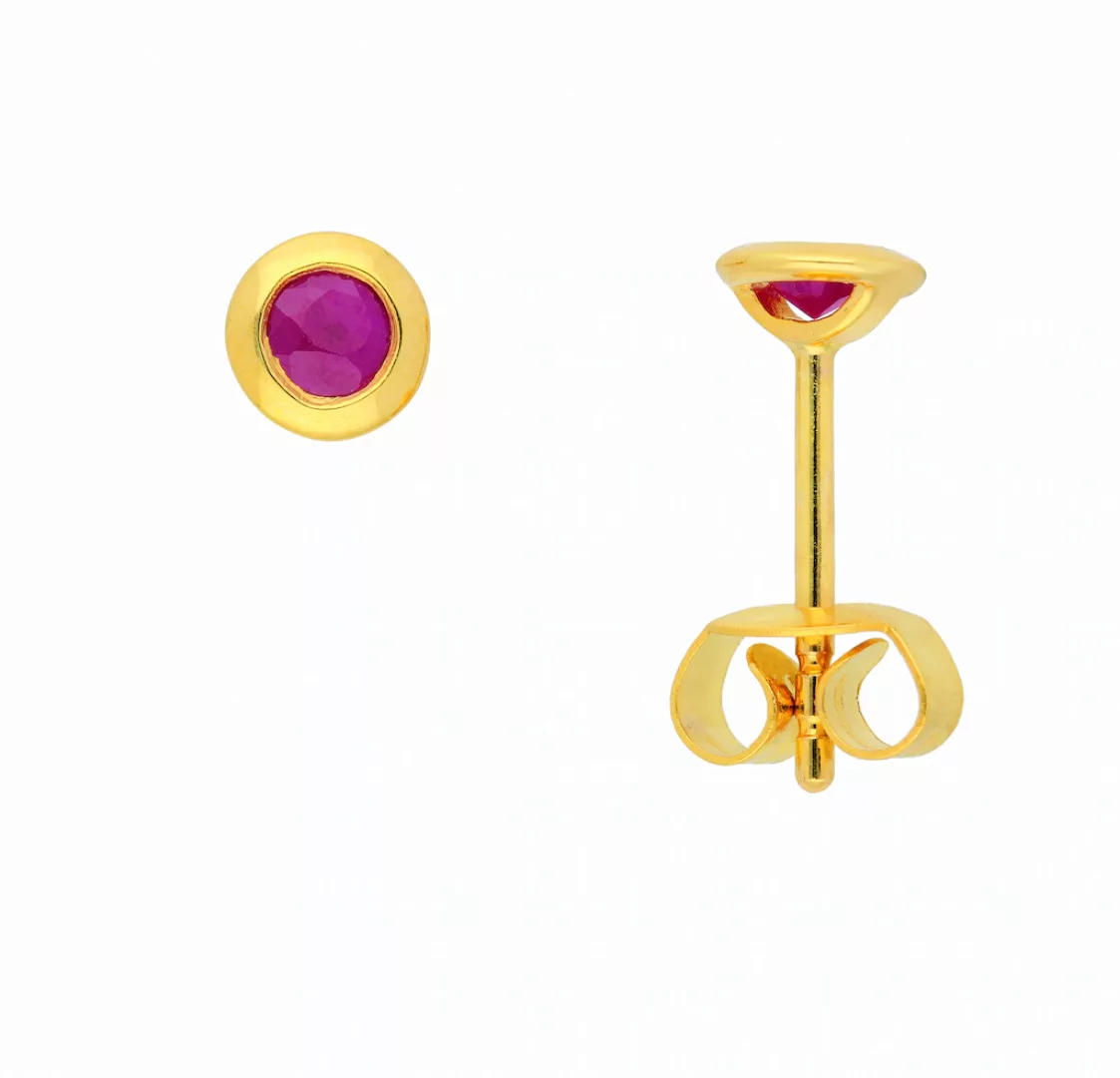 Adelia´s Paar Ohrhänger "Damen Goldschmuck", 585 Gold Goldschmuck für Damen günstig online kaufen
