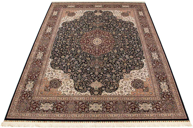 morgenland Orientteppich »Hereke - 370 x 276 cm - dunkelrot«, rechteckig, W günstig online kaufen