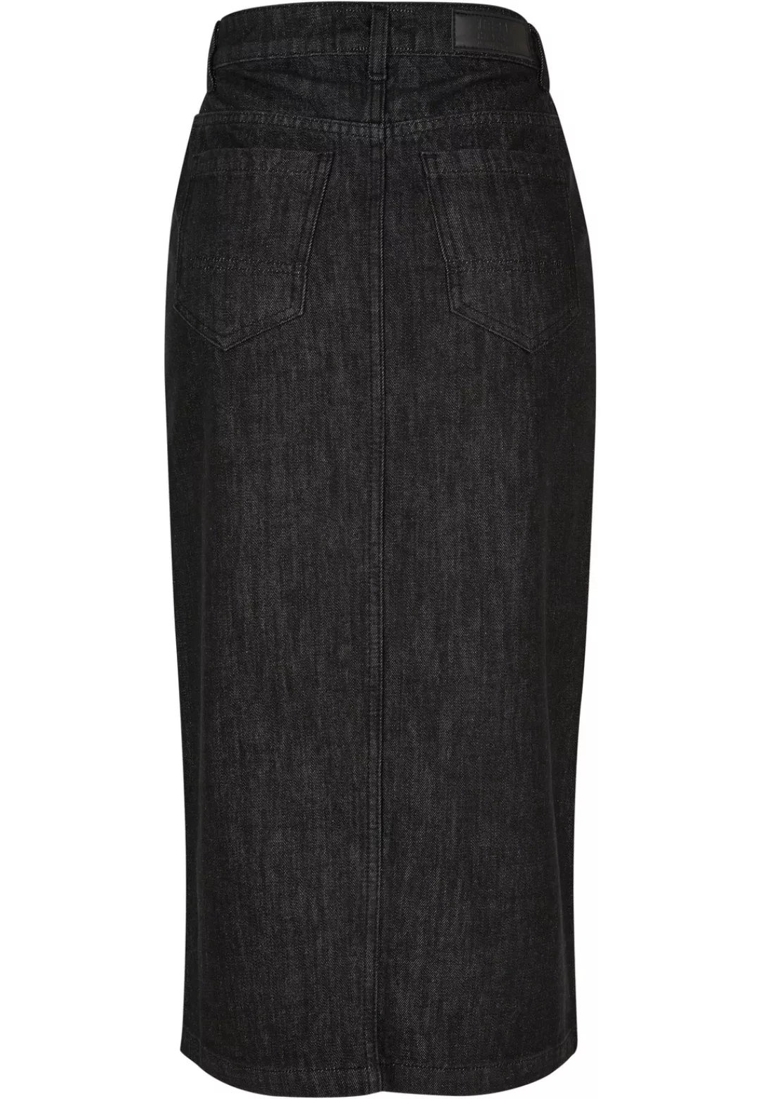 URBAN CLASSICS Jerseyrock "Urban Classics Damen Ladies Midi Denim Skirt", ( günstig online kaufen