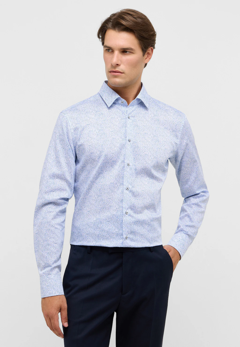 Eterna Langarmhemd "SLIM FIT", NON IRON (bügelfrei) günstig online kaufen