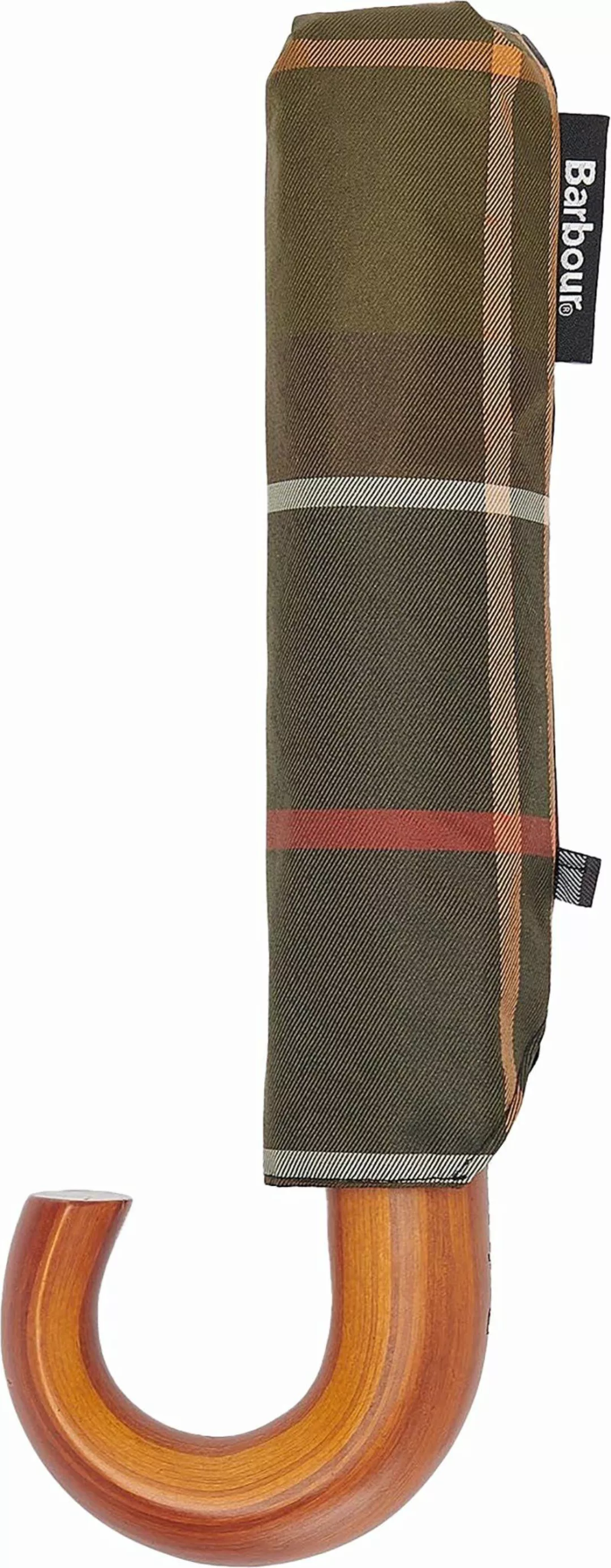 Barbour Regenschirm Tartan Grün - günstig online kaufen