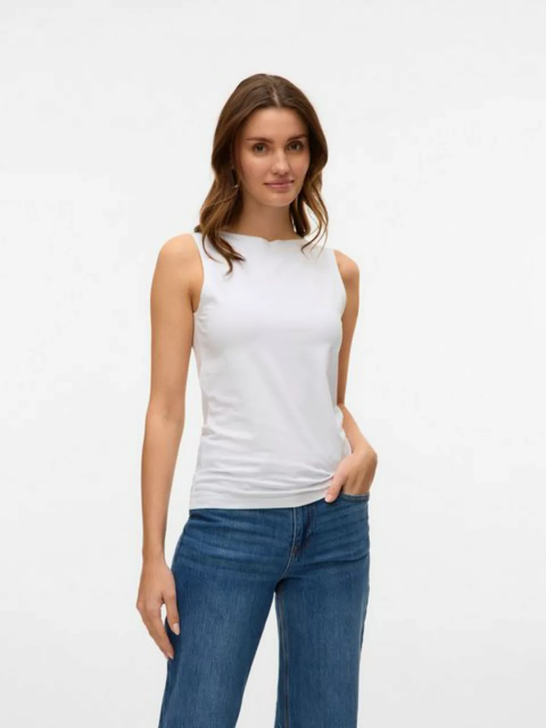 Vero Moda Shirttop VMPANDA MODAL SL TOP JRS NOOS günstig online kaufen