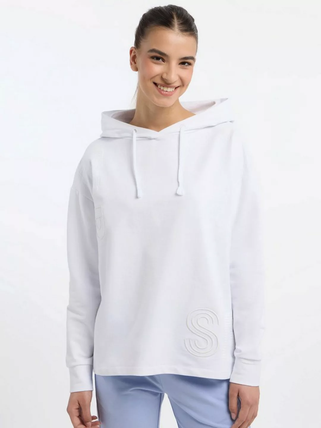 Elbsand Hoodie Elvie Bright White günstig online kaufen