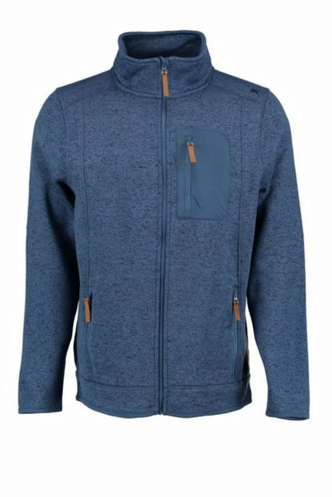 orbis Outdoorjacke Strickfleecejacke Herren - GAJUS - anthrazit, blau günstig online kaufen