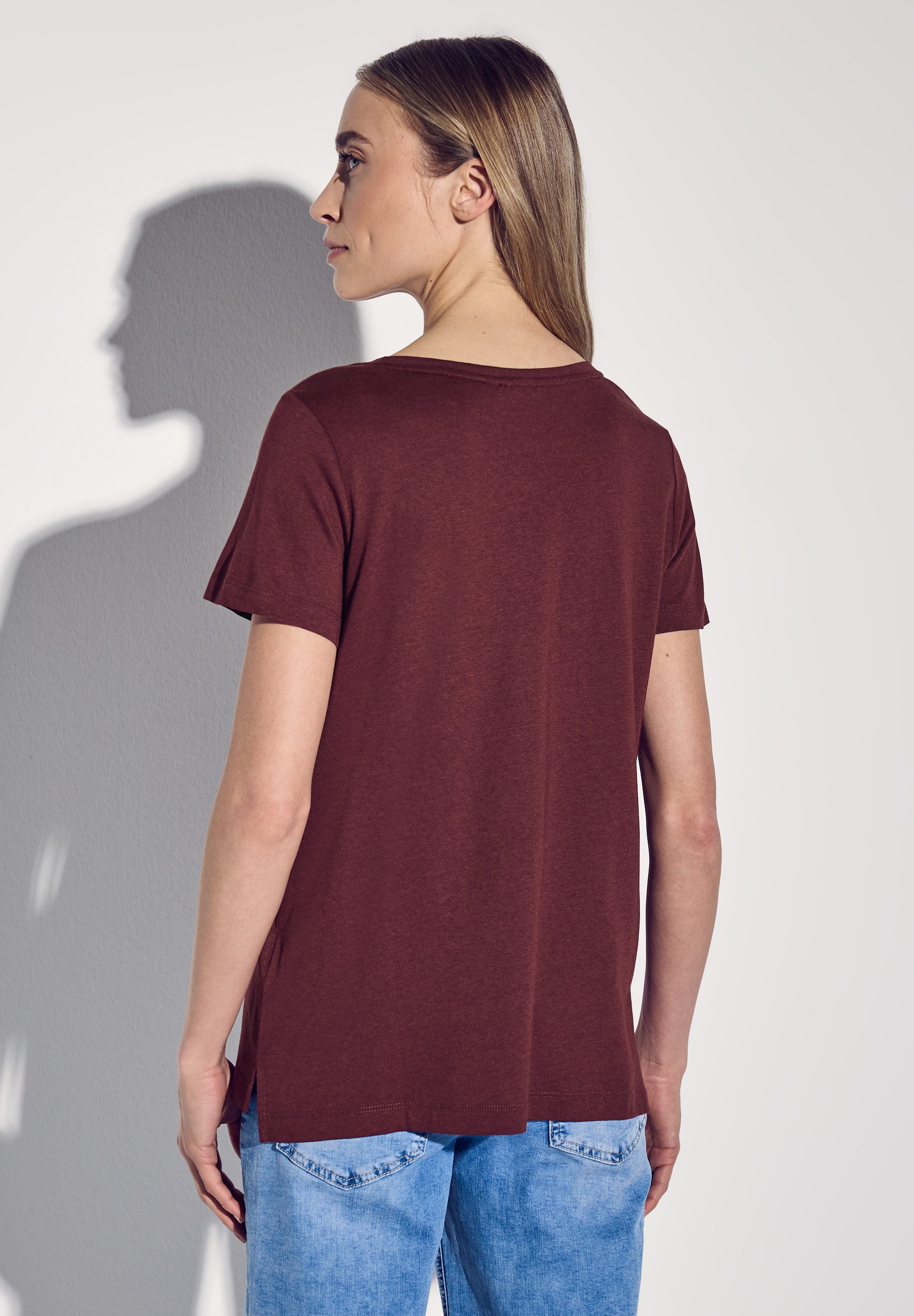 STREET ONE T-Shirt, im soften Baumwoll-Mix günstig online kaufen
