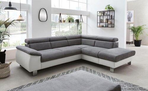 COTTA Polstergarnitur »Komaris L-Form«, (Set), Set bestehend aus: Ecksofa m günstig online kaufen