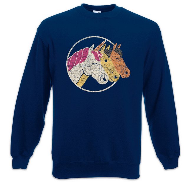 Urban Backwoods Sweatshirt Unicorn & Horses Sweatshirt Einhorn Regenbogen H günstig online kaufen