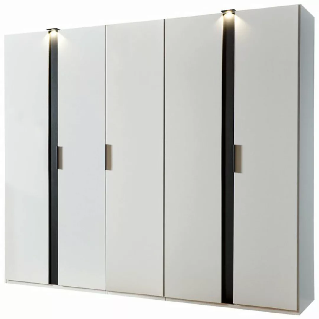 Lomadox Kleiderschrank RONDA-43 Schlafzimmerschrank 250 cm breit inkl. Bele günstig online kaufen