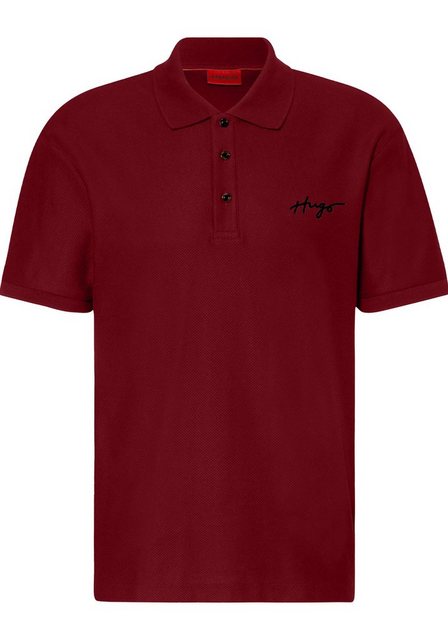 HUGO Poloshirt Daipo Herren kurzarm Polo Hugo Boss mit gestickten Logo auf günstig online kaufen