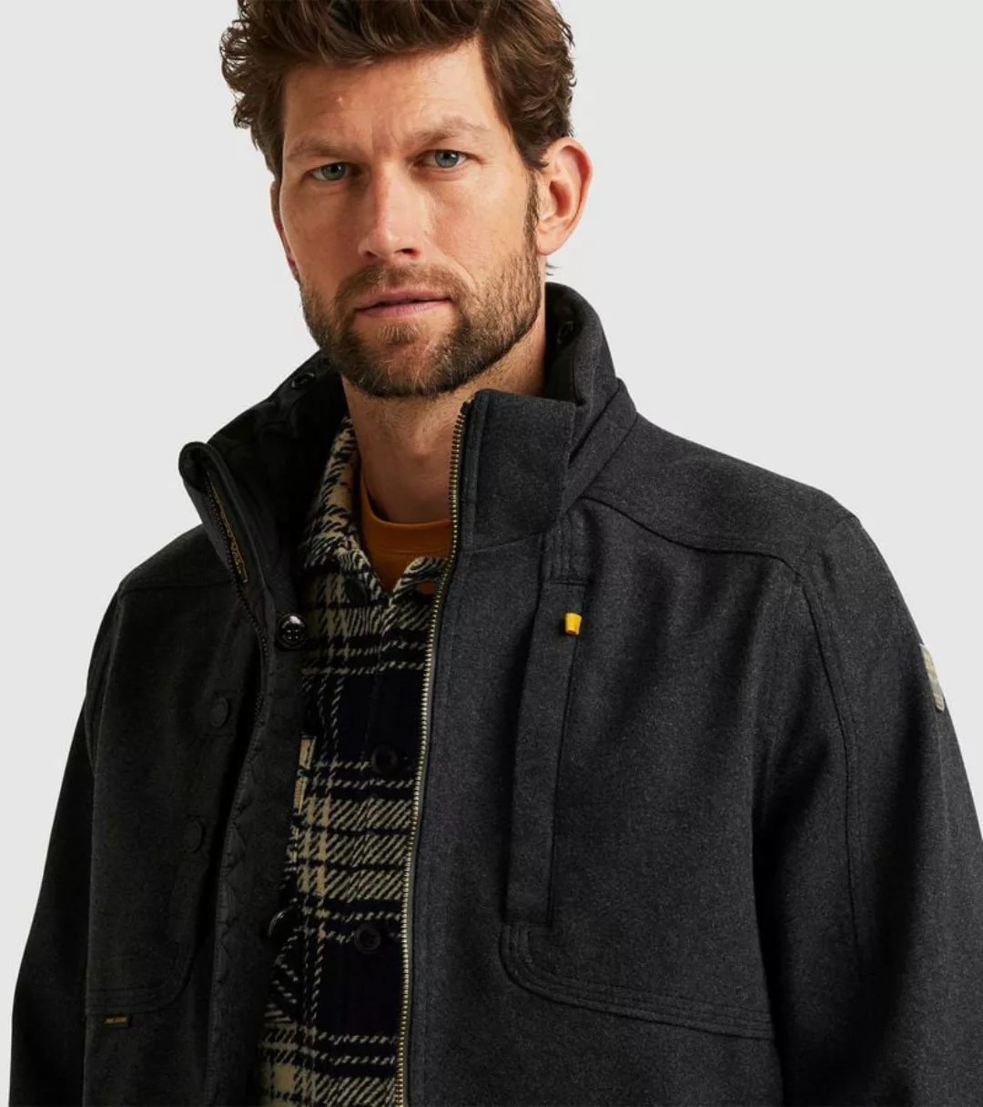 PME Legend Jacke Snowpack Wool 5.0 Schwarz - Größe XXL günstig online kaufen