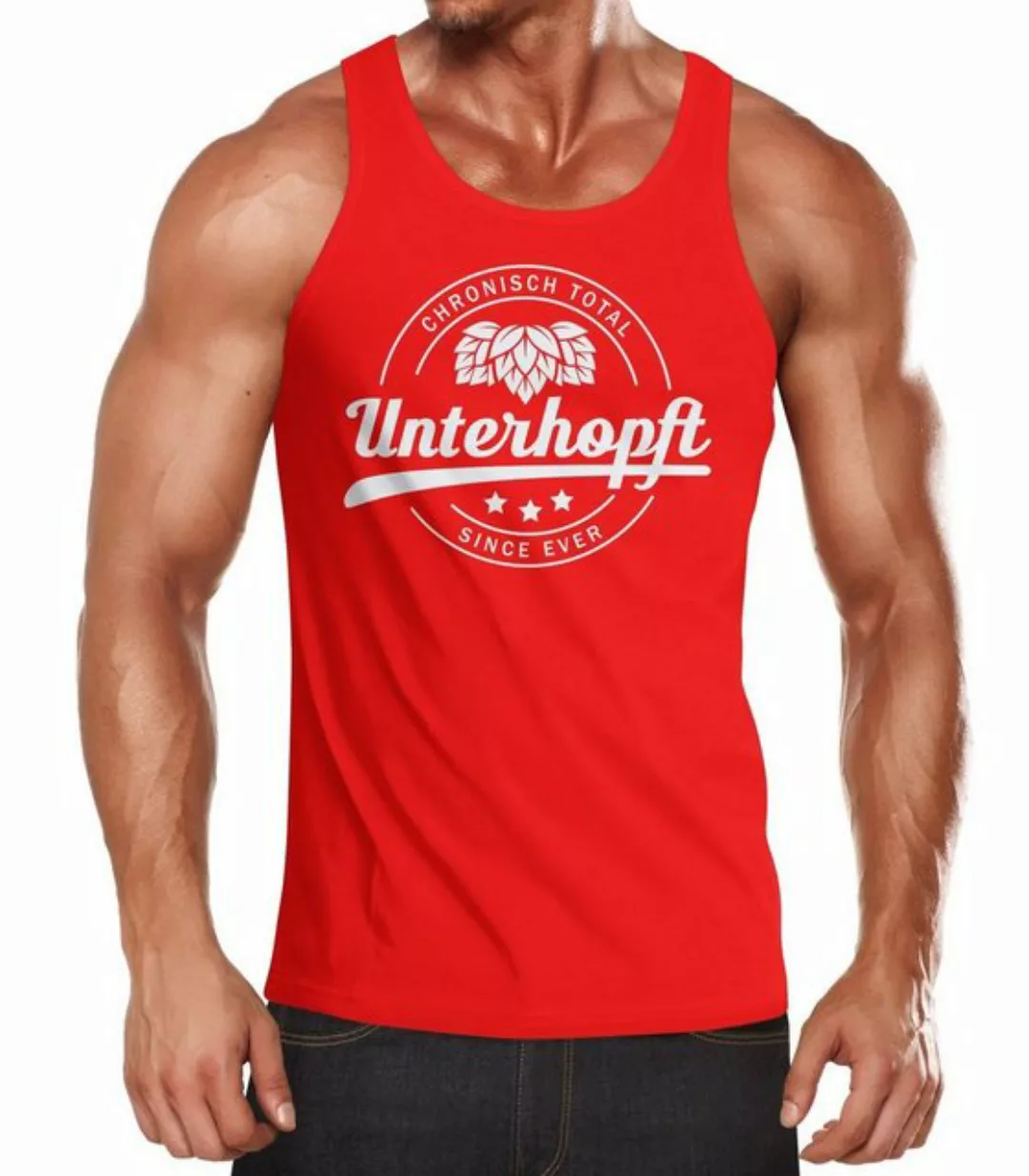 MoonWorks Tanktop Chronisch Unterhopft Tank-Top Chronisch Unterhopft since günstig online kaufen