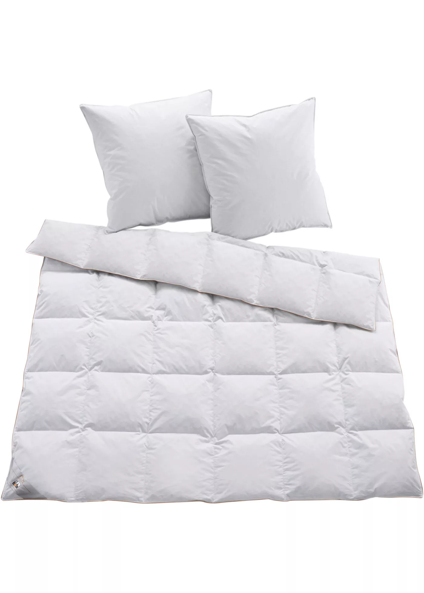 Daunen Bettdecke mittel und 2 Kissen (3-tlg.Set) günstig online kaufen