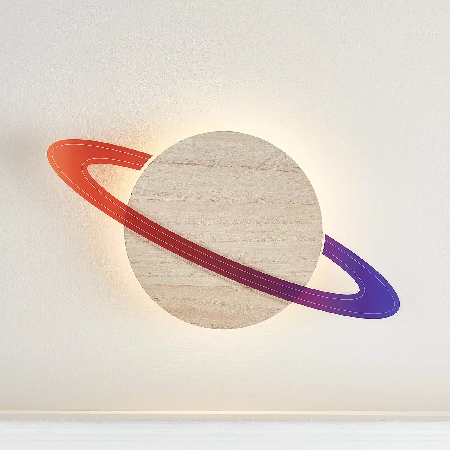 Saturn Wandlampe Kinderzimmer günstig online kaufen