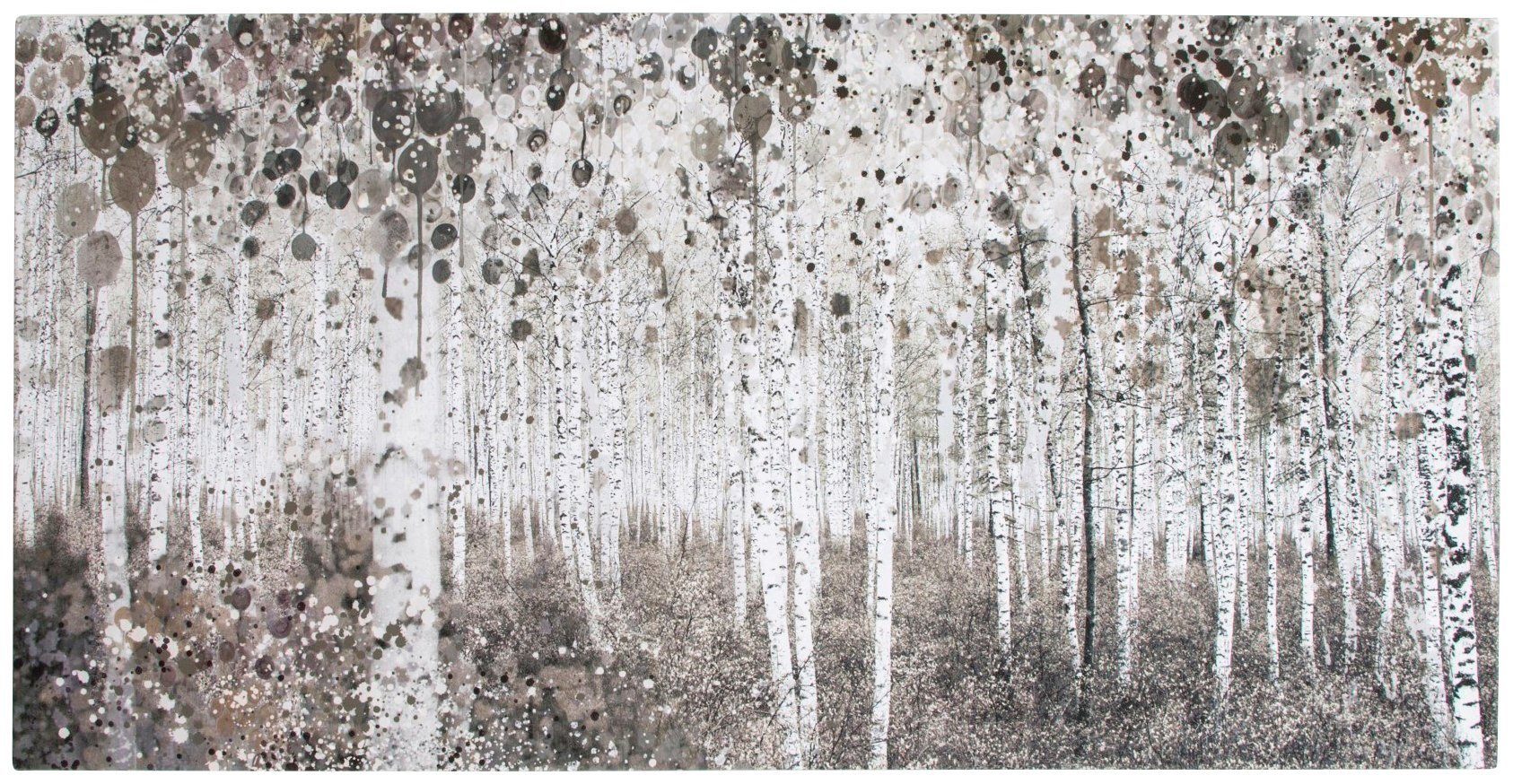 Art for the home Leinwandbild Birkenwald, günstig online kaufen