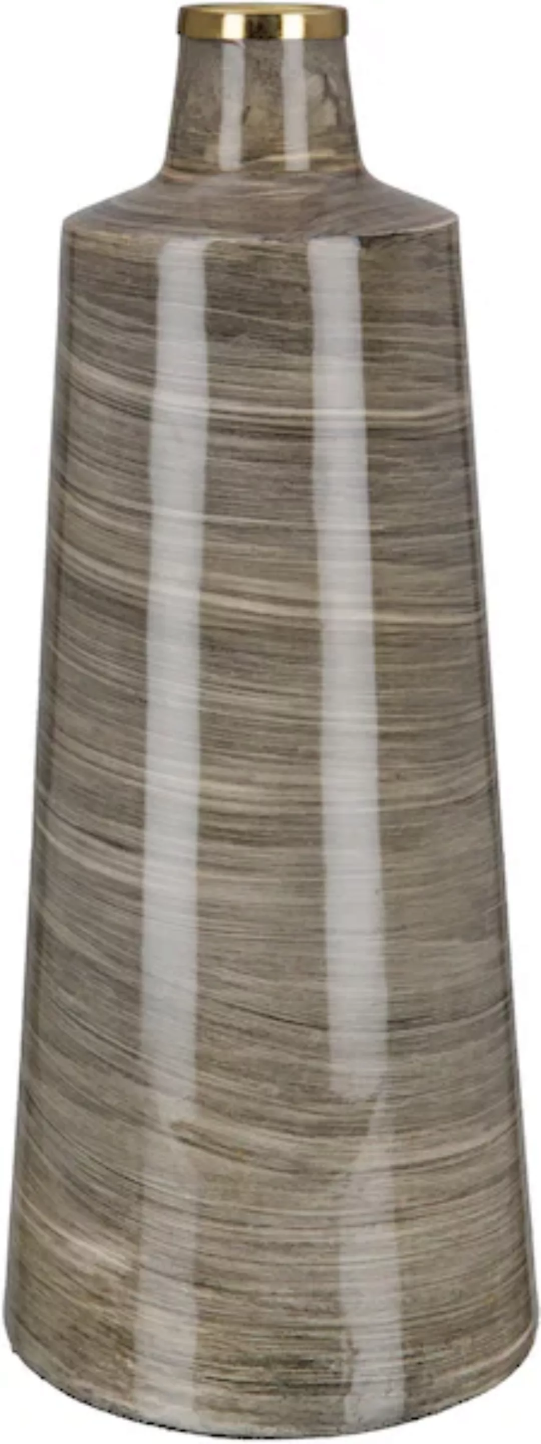 GILDE Tischvase »Stripes«, (1 St.) günstig online kaufen