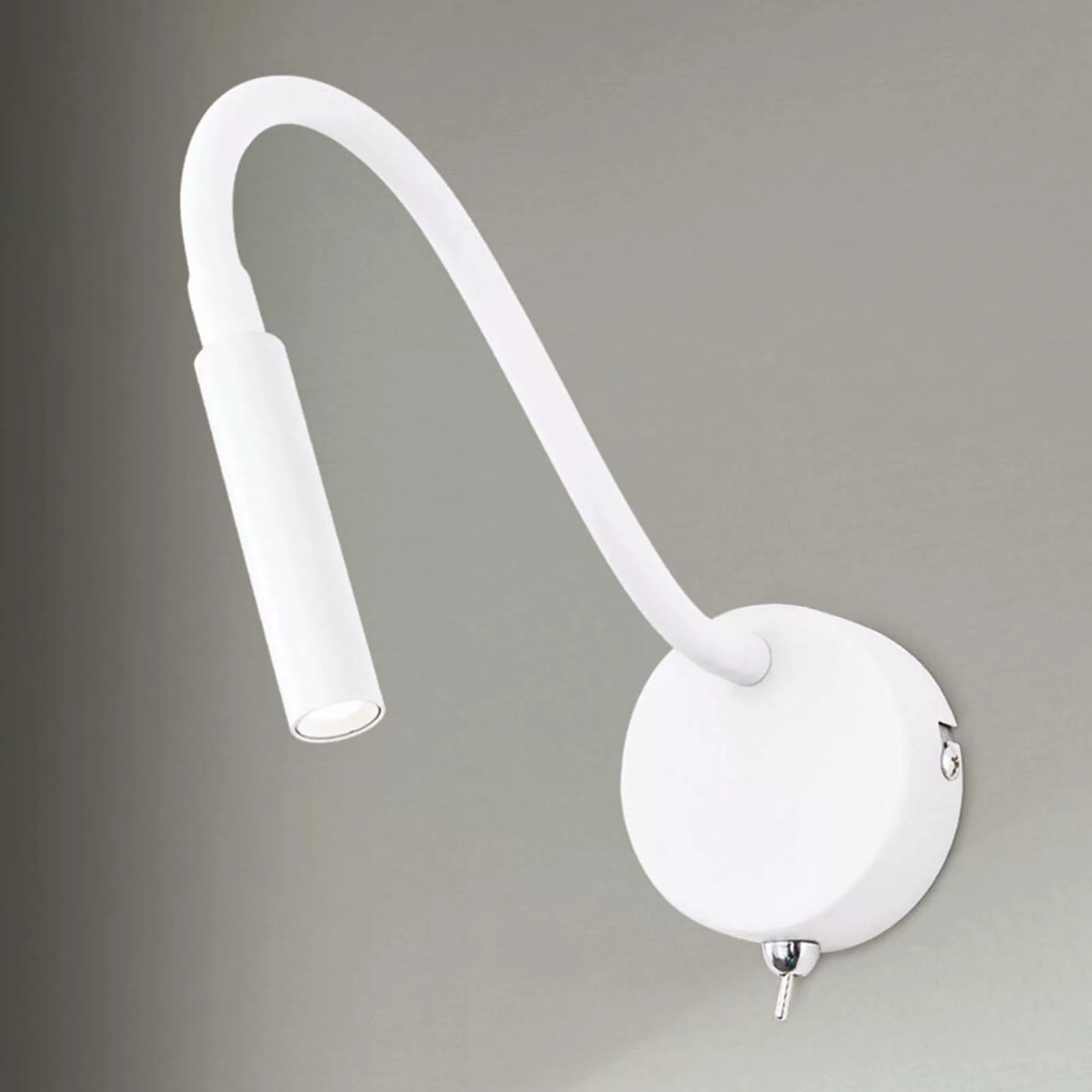 Flexible LED-Wandleuchte Colin in Weiß günstig online kaufen
