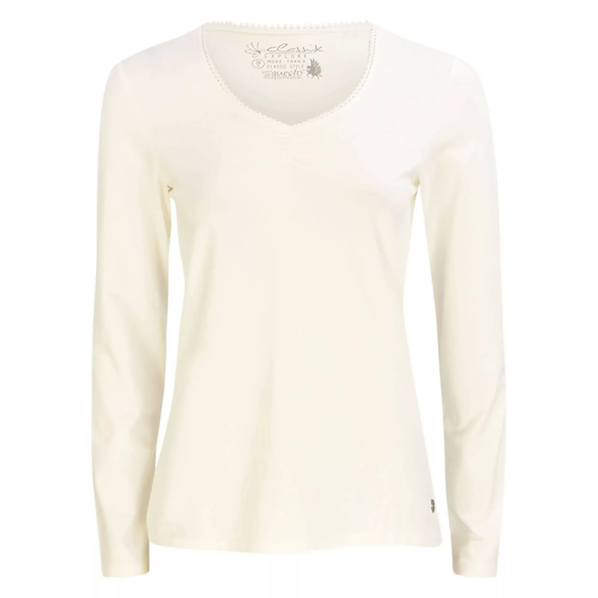 Soquesto Langarmshirt Leda offwhite günstig online kaufen