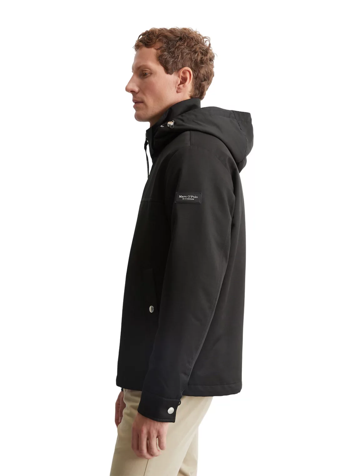 Marc OPolo Outdoorjacke "mit abnehmbarer Kapuze" günstig online kaufen