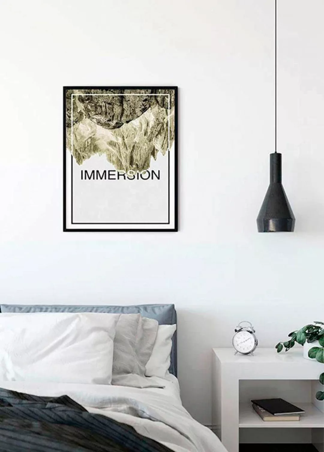 Komar Poster "Immersion Sand", Abstrakt-Sprüche & Texte, (1 St.), Kinderzim günstig online kaufen