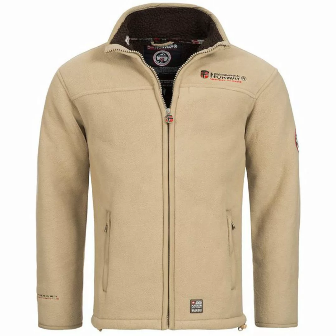 Geographical Norway Fleecejacke Herren Fleece Jacke Polar Teddyfell Futter günstig online kaufen