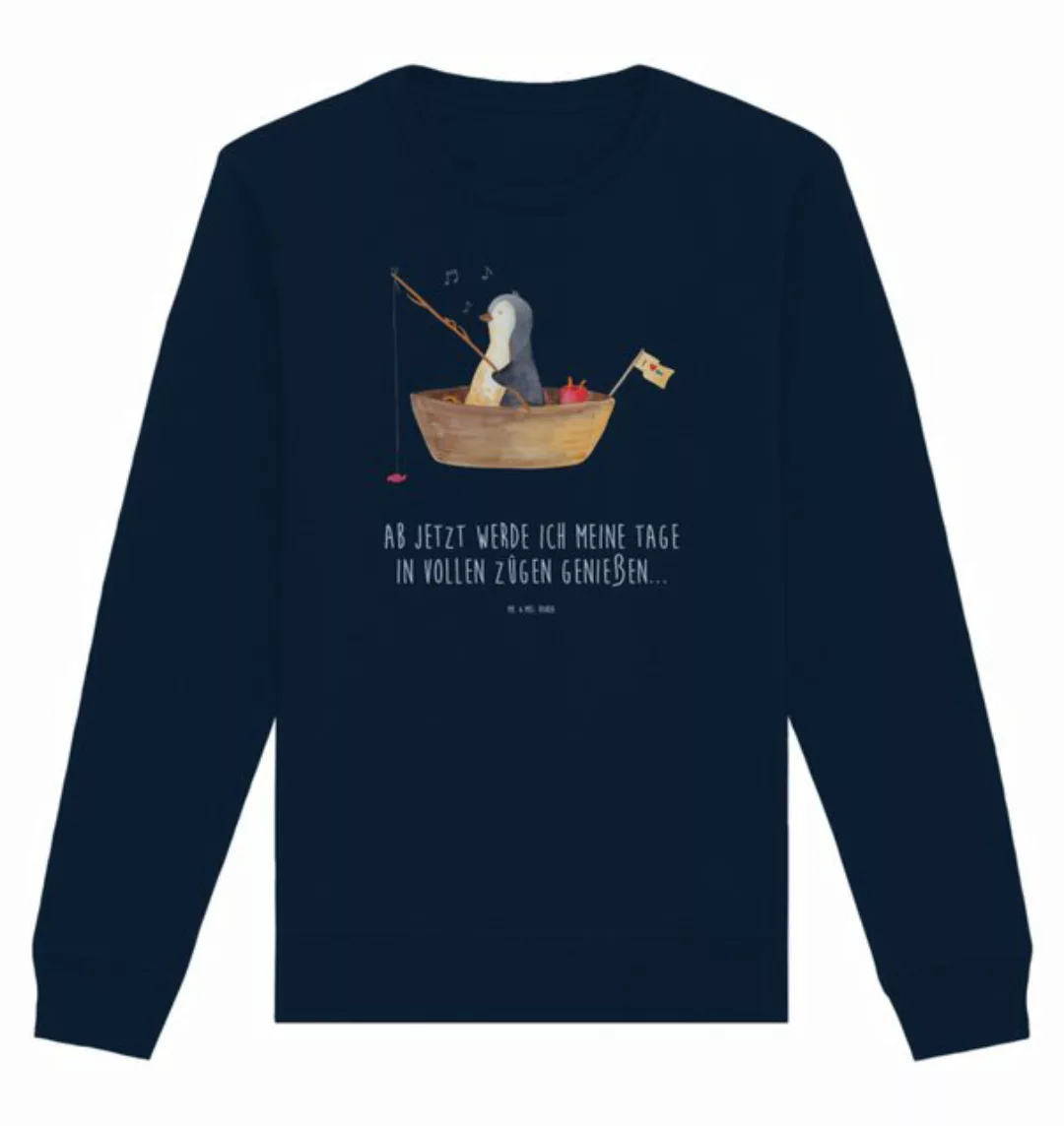 Mr. & Mrs. Panda Longpullover Größe XXL Pinguin Angelboot - French Navy - G günstig online kaufen