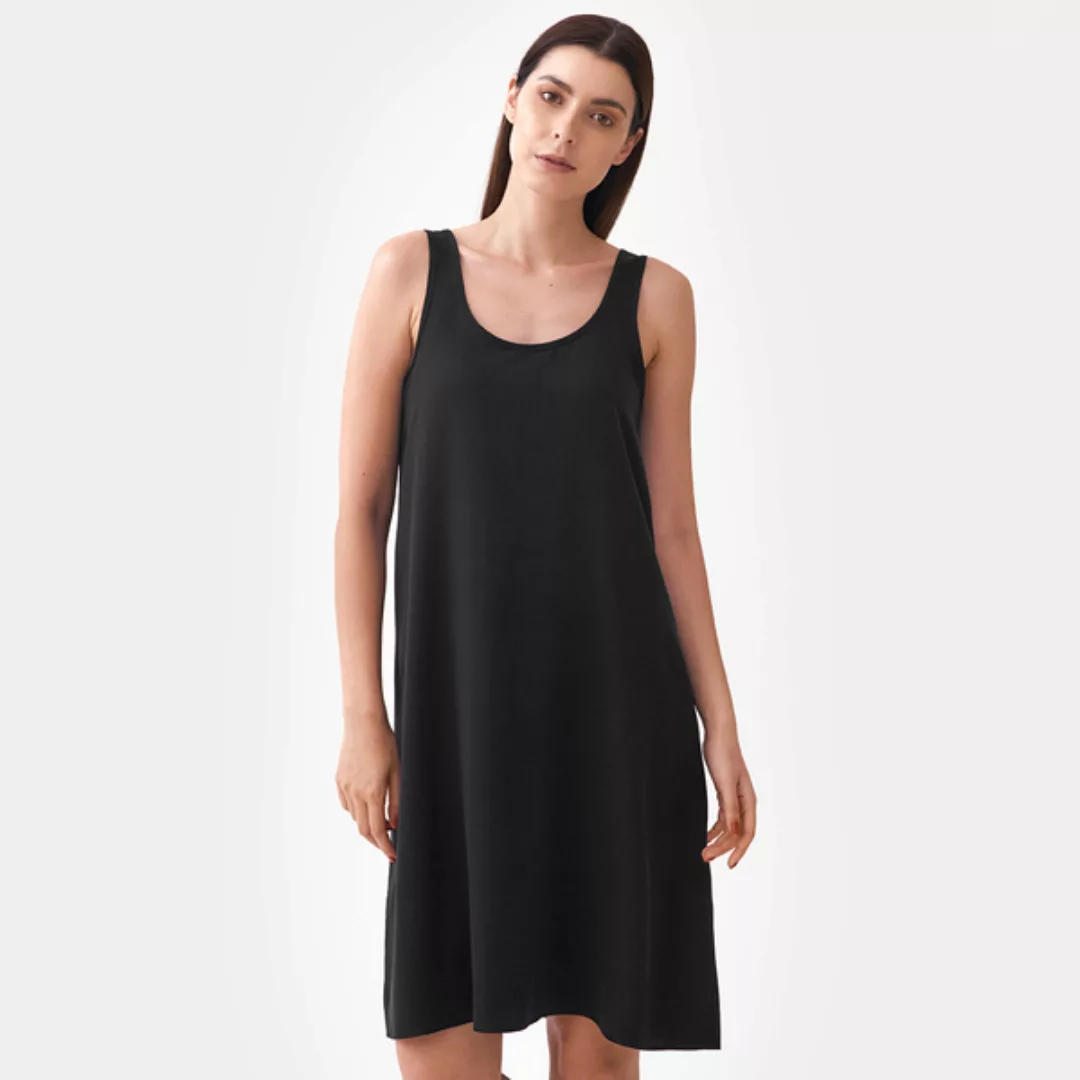 Wendbares Knielanges Tencel Kleid günstig online kaufen