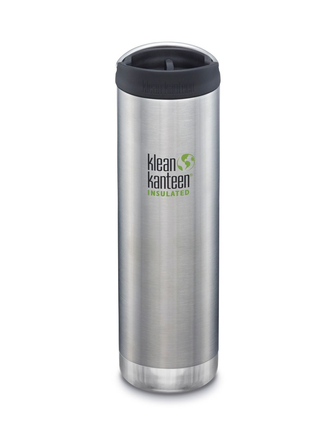 Klean Kanteen Edelstahl Isolierflasche TKWide 592ml Café Cap, Brushed Stain günstig online kaufen