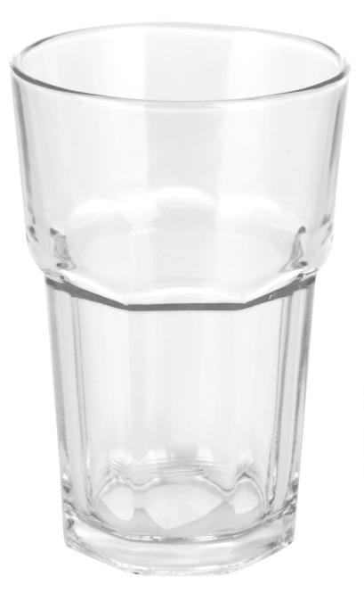 TRINKGLAS ca. 350 ml 1 Stück transparent Glas Weiß günstig online kaufen
