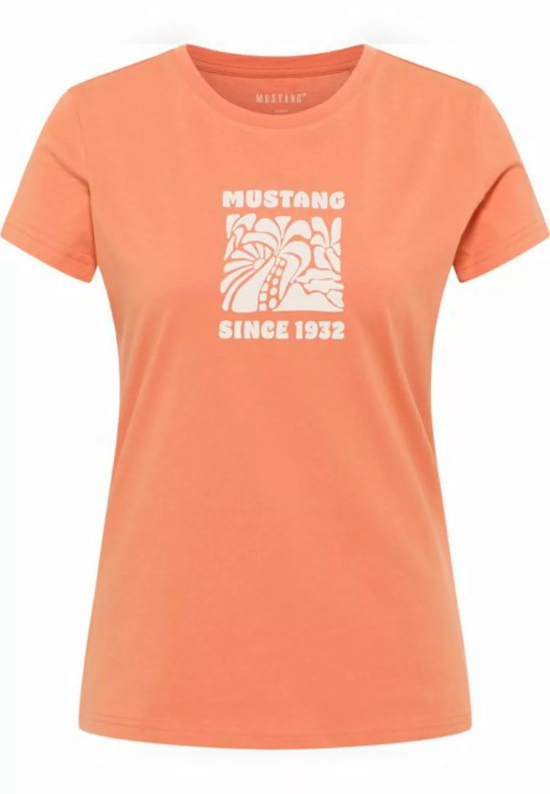 MUSTANG Kurzarmshirt T-Shirt günstig online kaufen