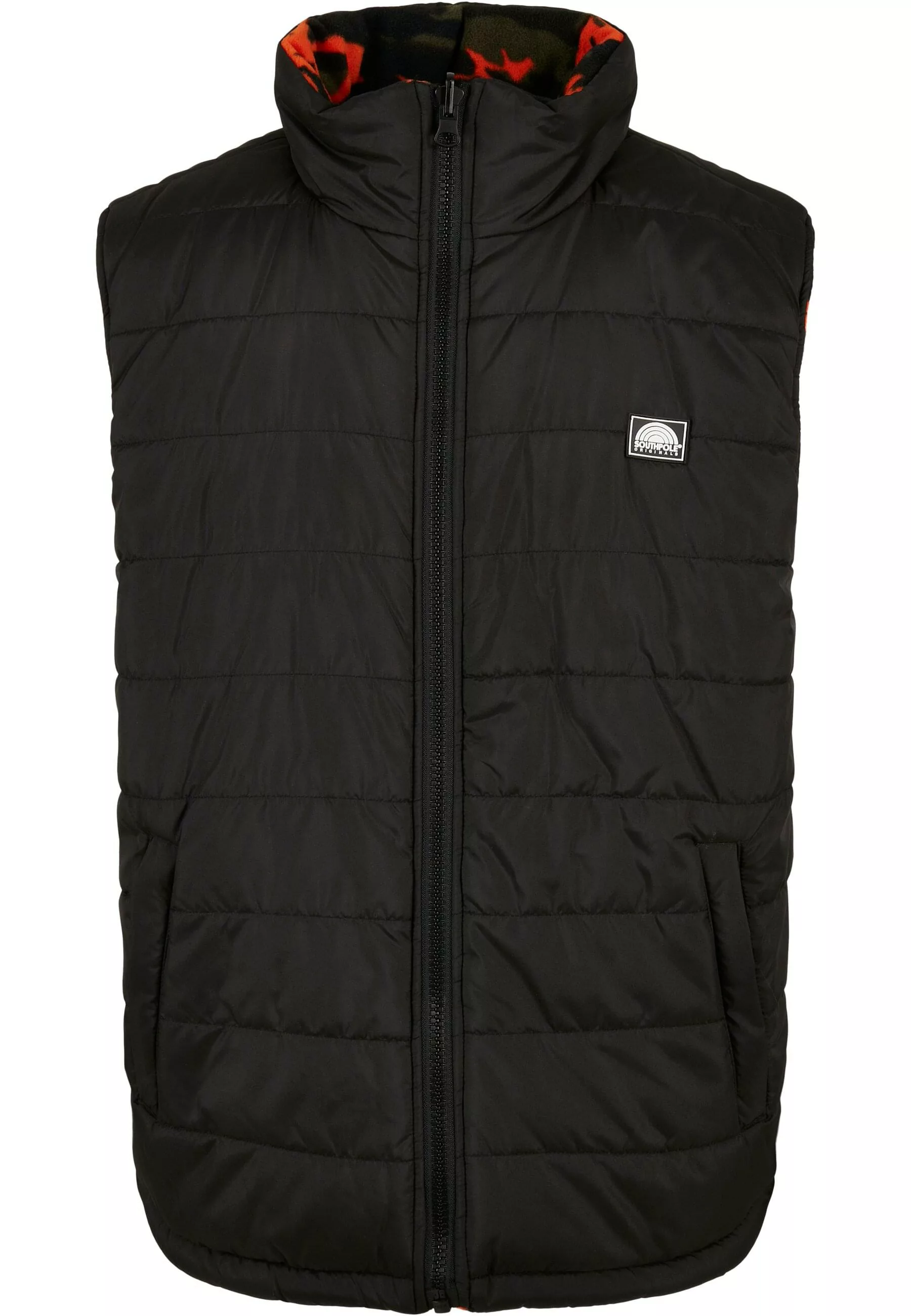 Southpole Jerseyweste "Southpole Herren Southpole Reversible Bubble Vest", günstig online kaufen