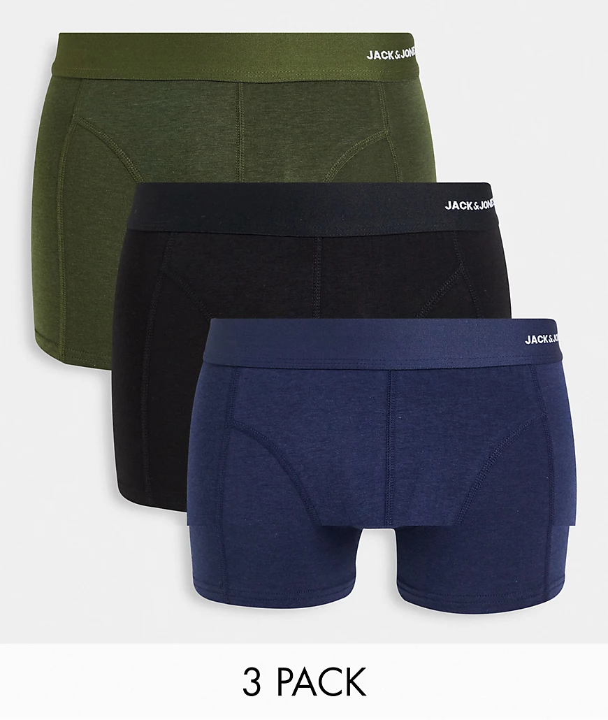 Jack & Jones Herren Boxershort JACBASIC BAMBOO TRUNKS 3er Pack günstig online kaufen