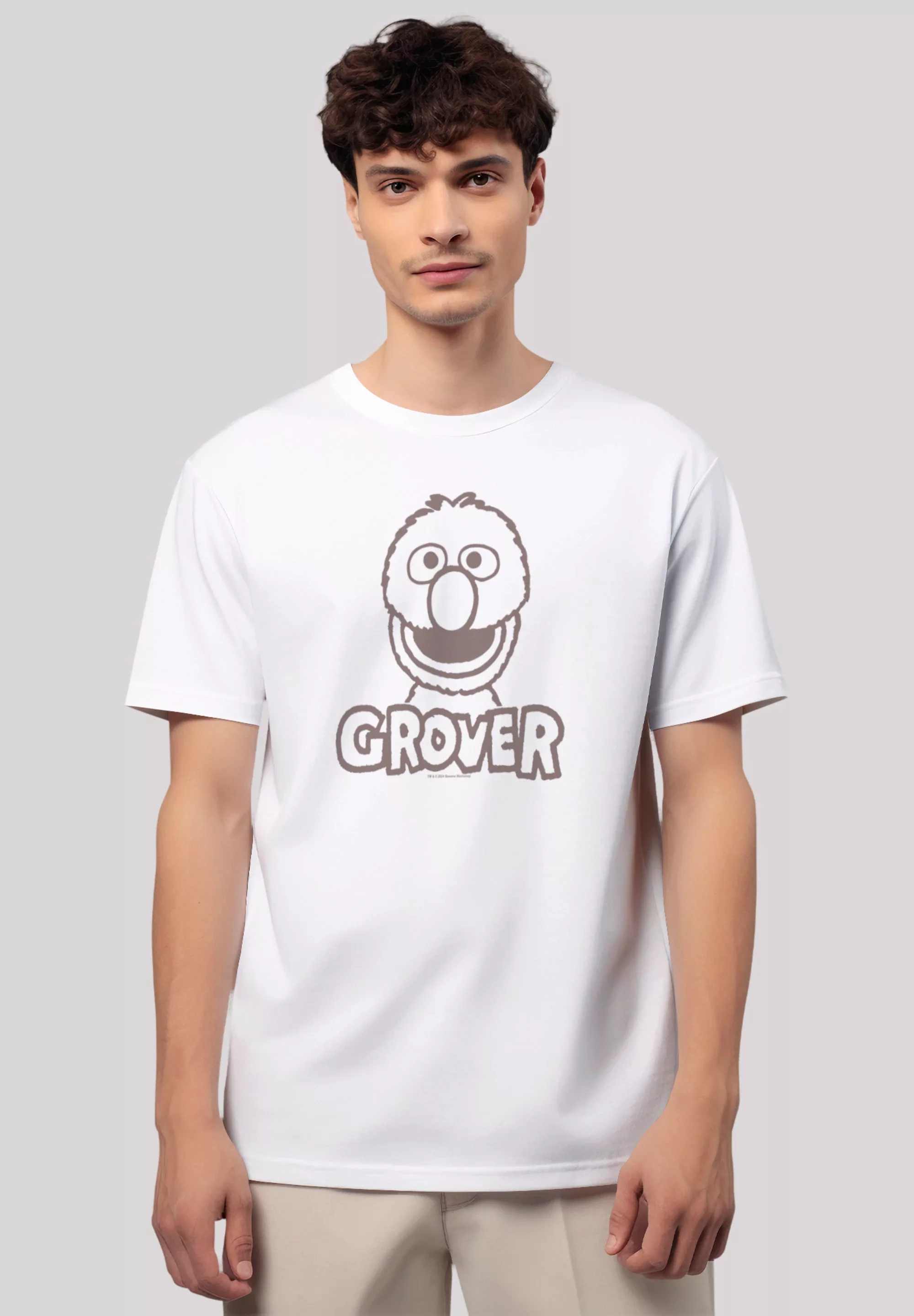 F4NT4STIC T-Shirt "Sesamstraße Grover", Premium Qualität günstig online kaufen