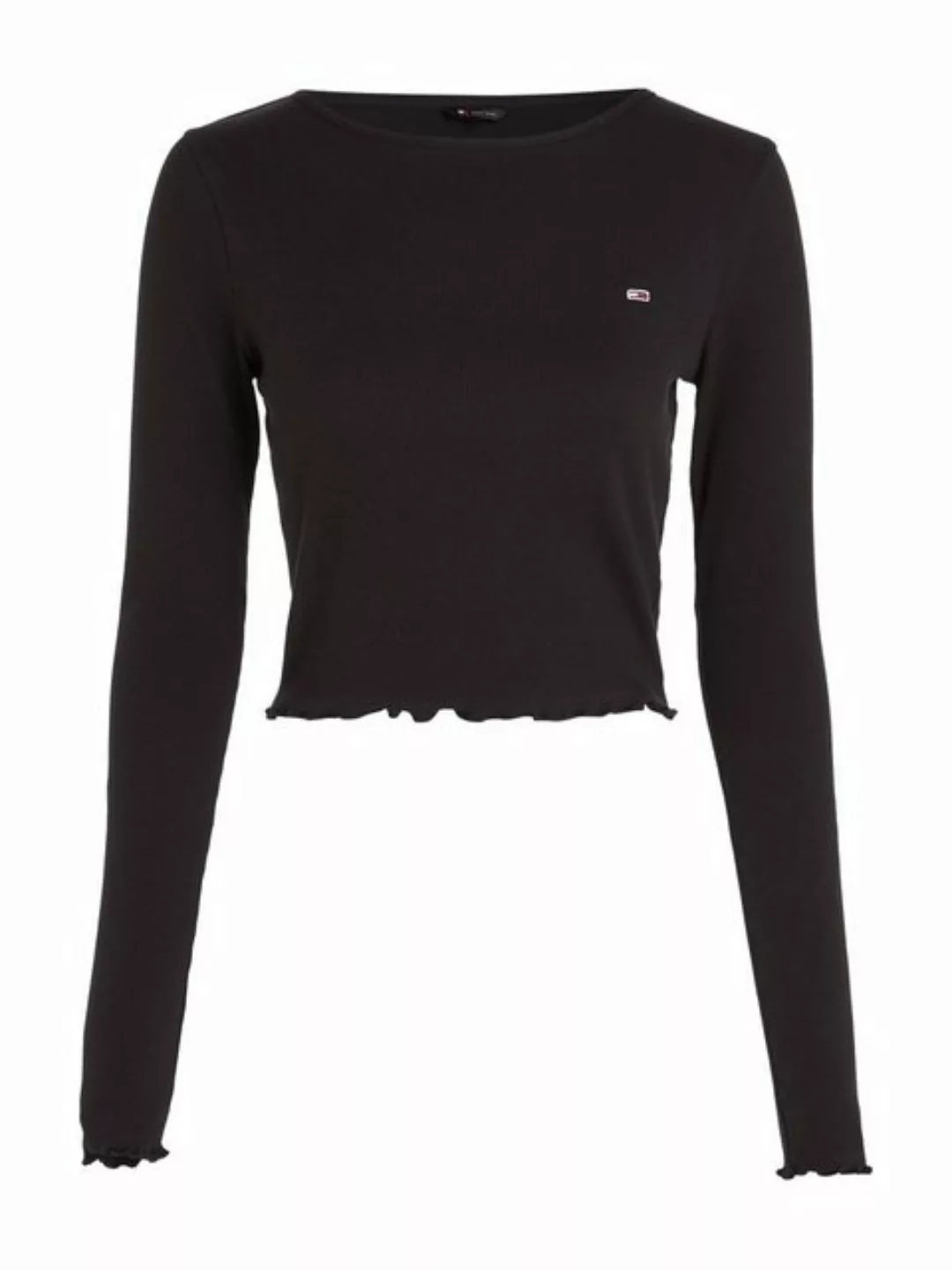 Tommy Jeans Crop-Top mit Logo-Prägung an der Brust günstig online kaufen